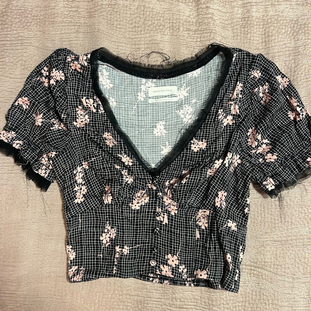 Urban Outfitters Floral Blouse